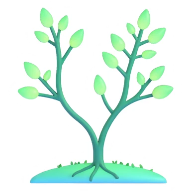 icon symbolizing deterministic logic, single path splitting into two clear branches, glowing, with binary 1 and 0 symbols, techy and precise sticker