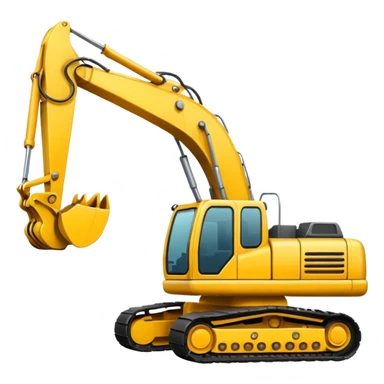 Excavator sticker