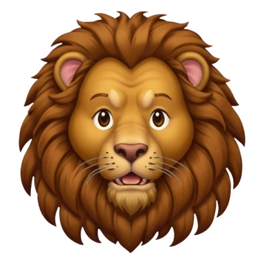 The Cowardly Lion from the Wizard of Oz sticker