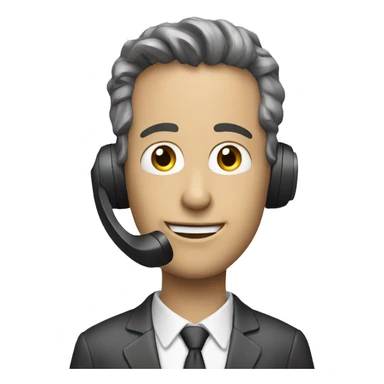 ai agent answering phone sticker
