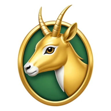 Springbok rugby symbol sticker