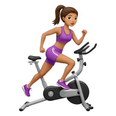 femme pcos sport sticker