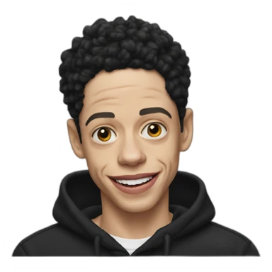 black pete davidson sticker