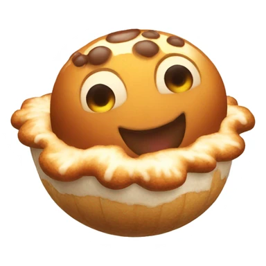 Flying Takoyaki sticker