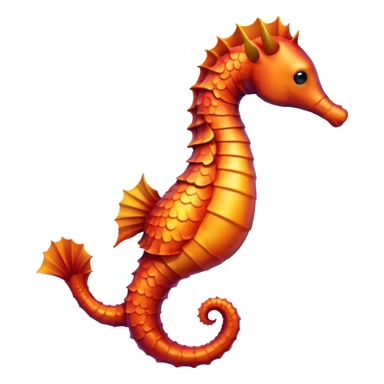 Морской конек sticker