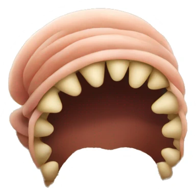 worms pulling their heads out of the sand sticker