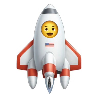 white guy on rocket sticker
