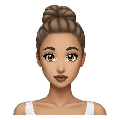 Ariana grande make up  sticker