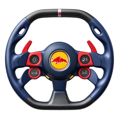 Redbull F1 stearing wheel  sticker