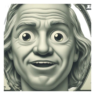 money hungry sticker