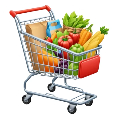 carrello della spesa sticker