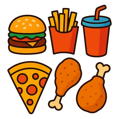 vibrant and cute highland cow with flowers sticker