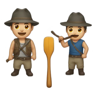 Herrero con martillo y yunque sticker