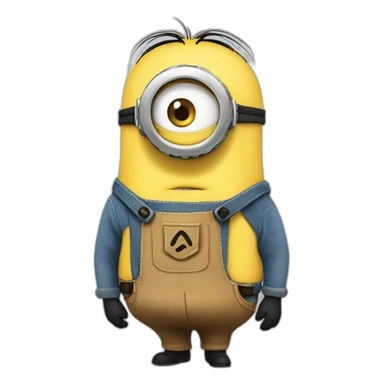 Minion enano sticker