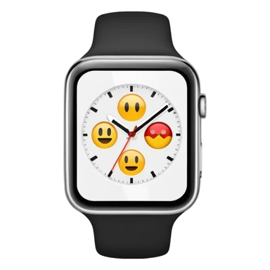 jolie montre blanche sticker