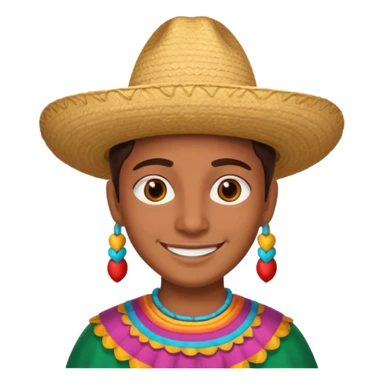 Big head Mexican sticker