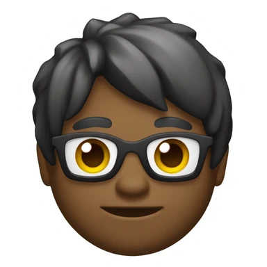 gamer de couleur noir  sticker