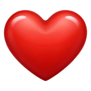 classic red heart sticker