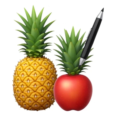 PineappleApplePen sticker