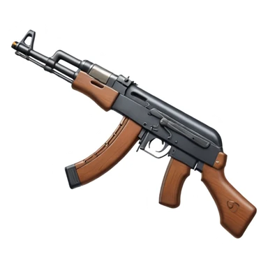 an ak47 with no stock sticker
