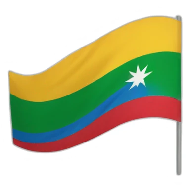 Flag kurdistan sticker