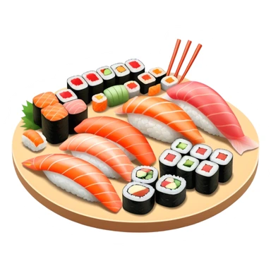 Sushi spread sticker