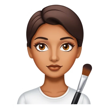 Makeup artist sticker