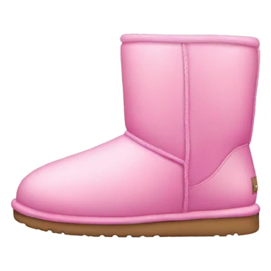 Pink low uggs sticker
