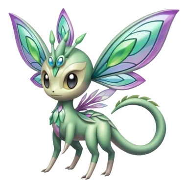 Meloetta-Celebi-Palkia-Pokémon-Fakémon-fusion-hybrid-creature sticker