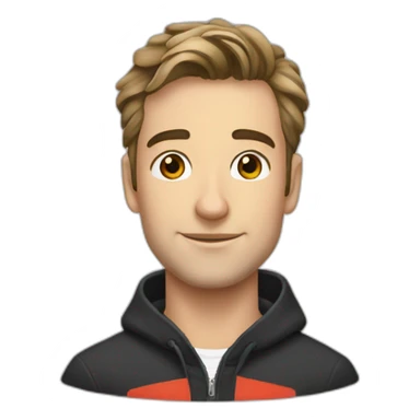 Antoine dupont avec Ramo sticker