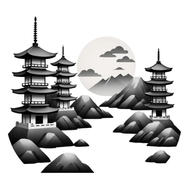 A Japanese sketch sticker