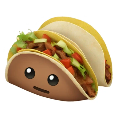 Beef brisket tacos sticker