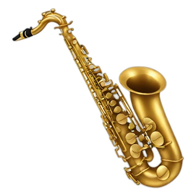 Saxophone sticker
