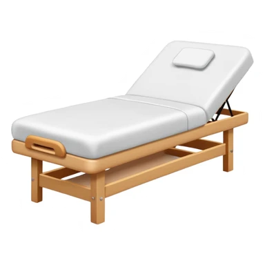 massage bed sticker