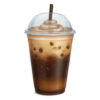 Iced coffee sticker