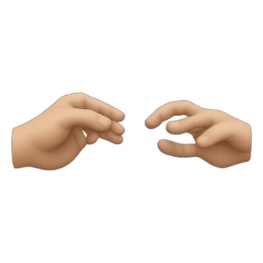 split something with your hand sticker