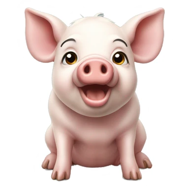 Petit Cochon qui pète sticker