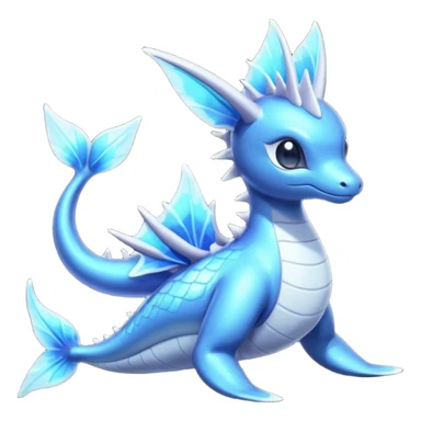 Shiny Colorful Iridescent Bioluminescent Glowing Neon Lapras-Meloetta-Vaporeon-Dialga-Suicune-fusion sticker