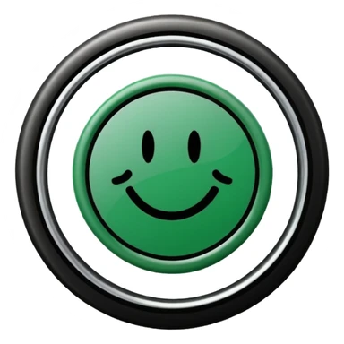 approval ink stamp in green sticker