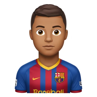 Barcelona formalı ronaldo sticker