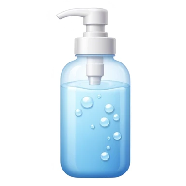 Bubble moisturizer sticker