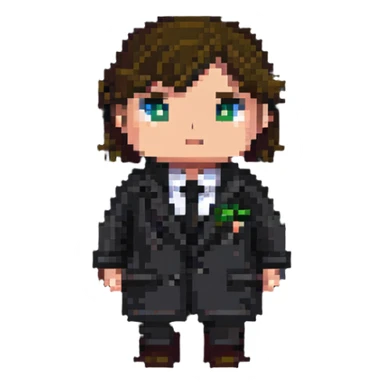 Штирлиц, the spy, with a mysterious expression sticker