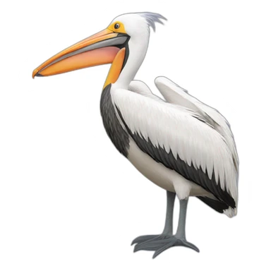 pelican-playing-ps5 sticker