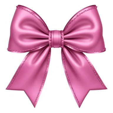 pink gothic bow sticker