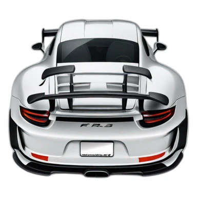 Porshe gt3 rs sticker