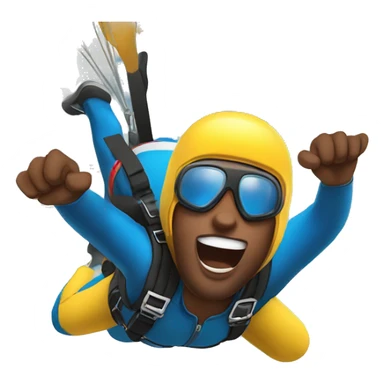 Skydive out the window sticker