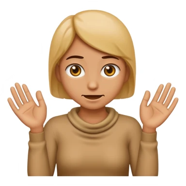 Emoji with eyes rolled back, hands clenched on neck  sticker