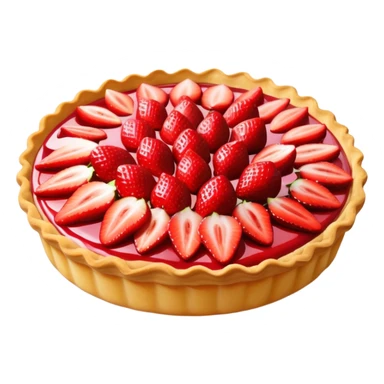 tarte au fraise sticker
