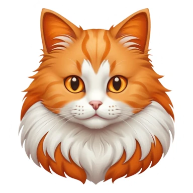 Cat with crossed paws sticker