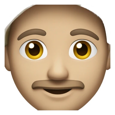 smiling face medieval clothes sticker